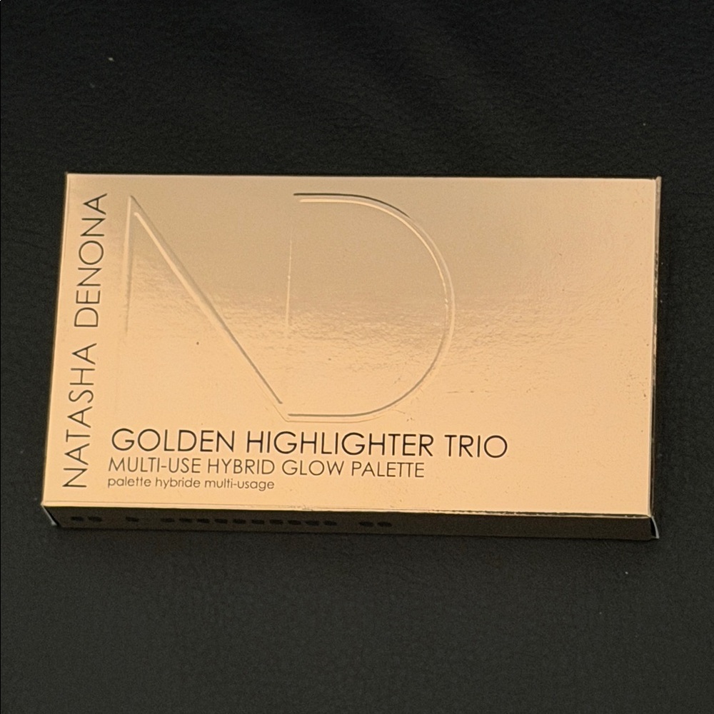 Natasha Denona Golden Highlighter Trio - Gold Palette
